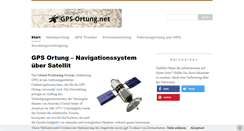 Desktop Screenshot of gps-ortung.net