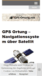 Mobile Screenshot of gps-ortung.net