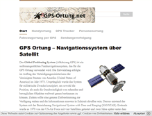 Tablet Screenshot of gps-ortung.net